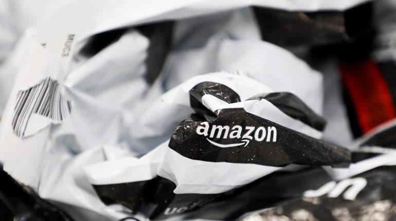 articolo rifiuti di imballaggio in plastica e inquinamento ambientale relativo a Amazon